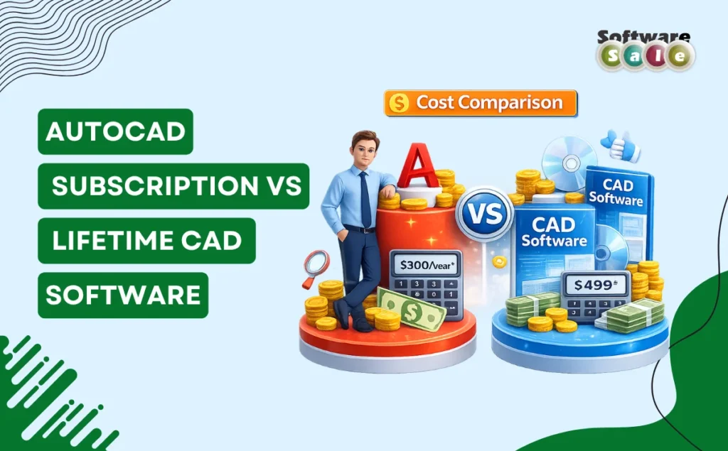 AutoCAD Subscription vs Lifetime CAD Software Cost Comparison