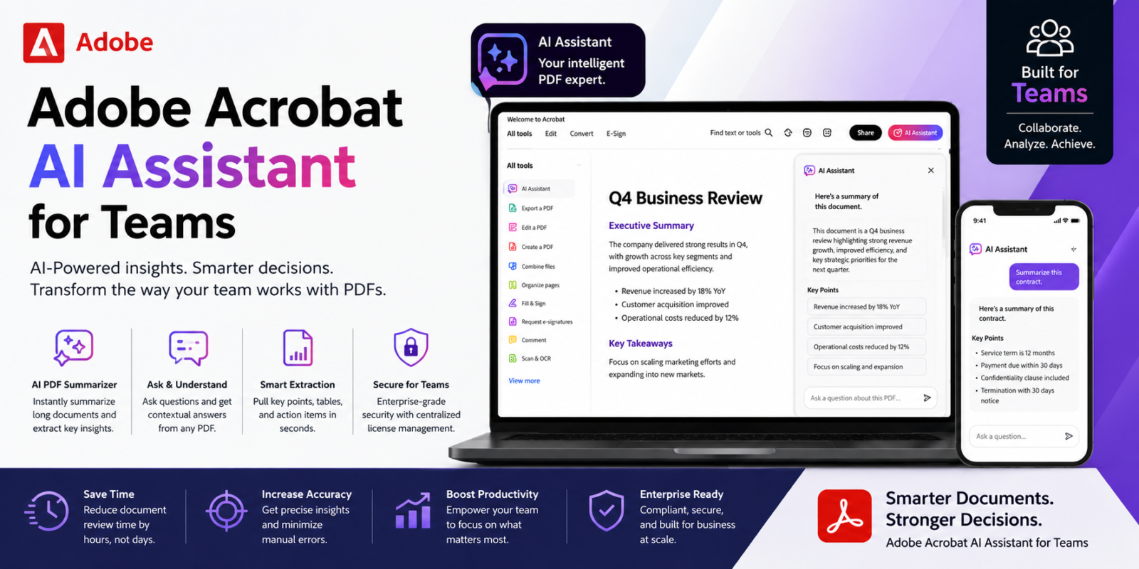 Ai Assistant For Acrobat (For Teams) 1 Adobe Acrobat AI Assistant for Teams