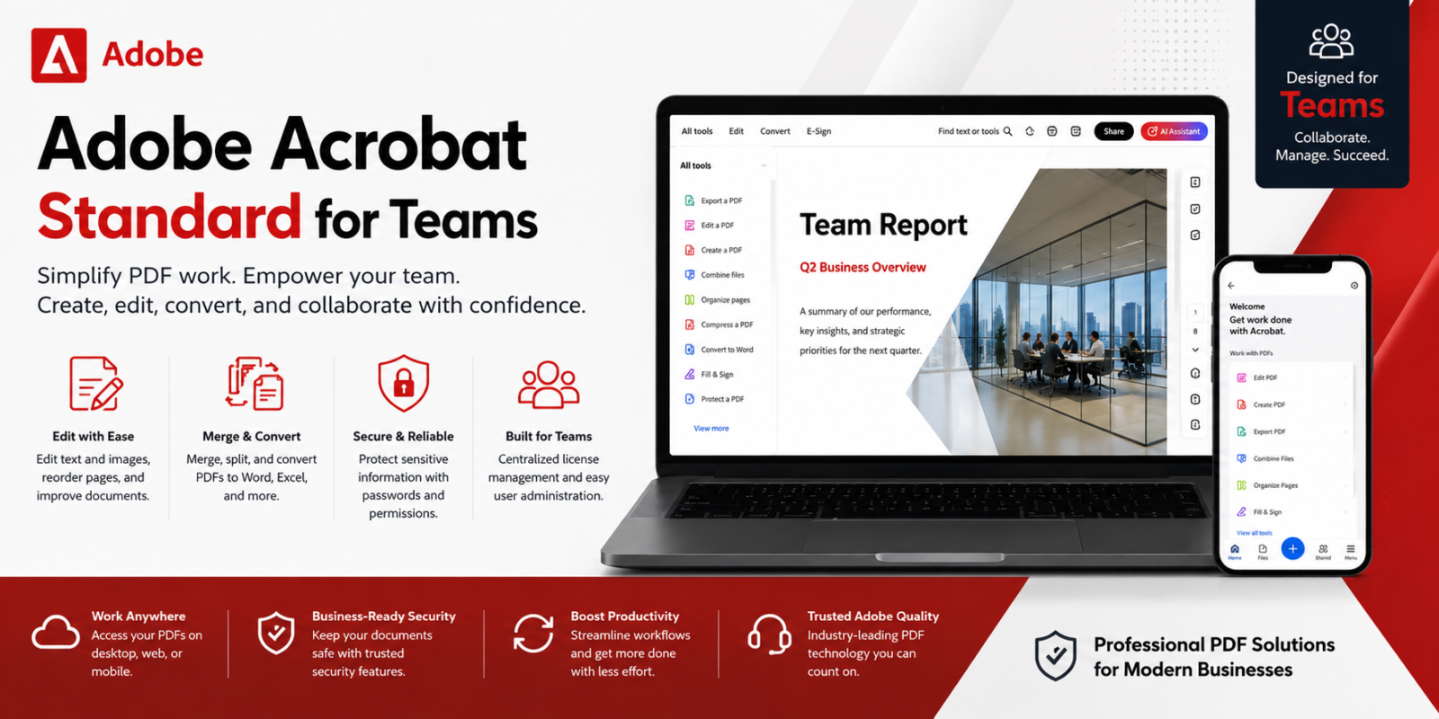 Acrobat Standard (For Teams)