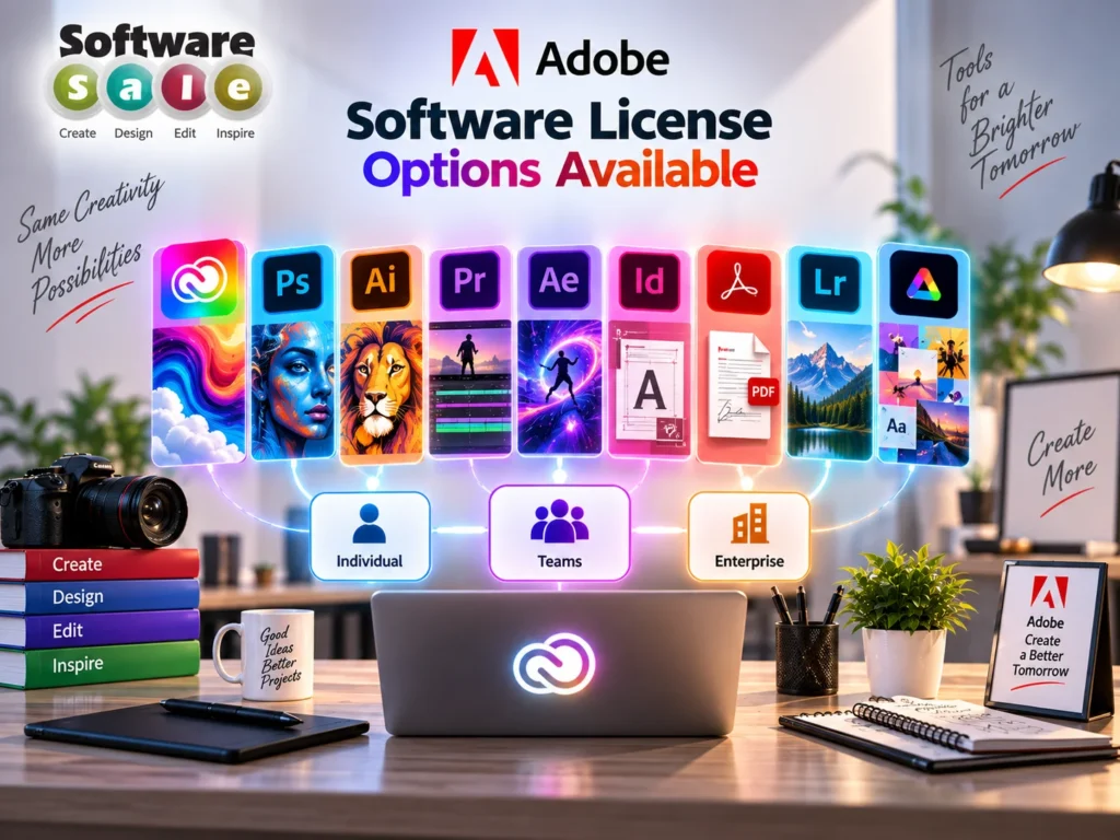 Adobe 14 Adobe Products - Adobe Software License Options