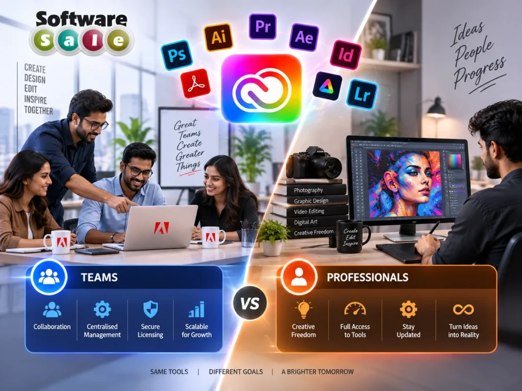Adobe 10 Adobe Products - Creative Teams vs Professionals